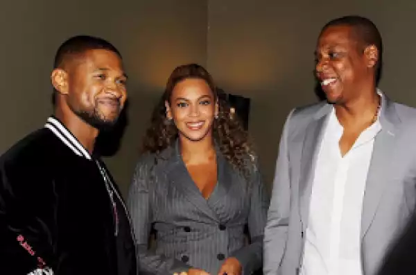 Usher shares beautiful photos of Jay Z and Beyonce on Snapchat
